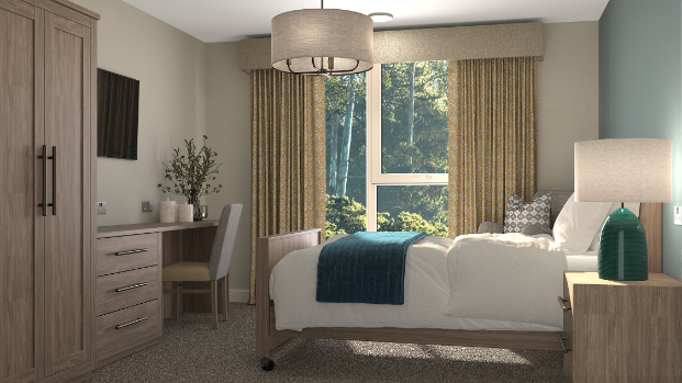 CGI bedroom